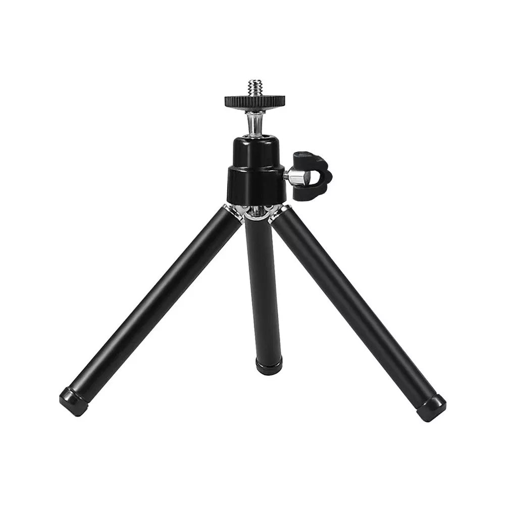 Lightweight Folding Mini Desktop Tripod for Webcams and Small Cameras